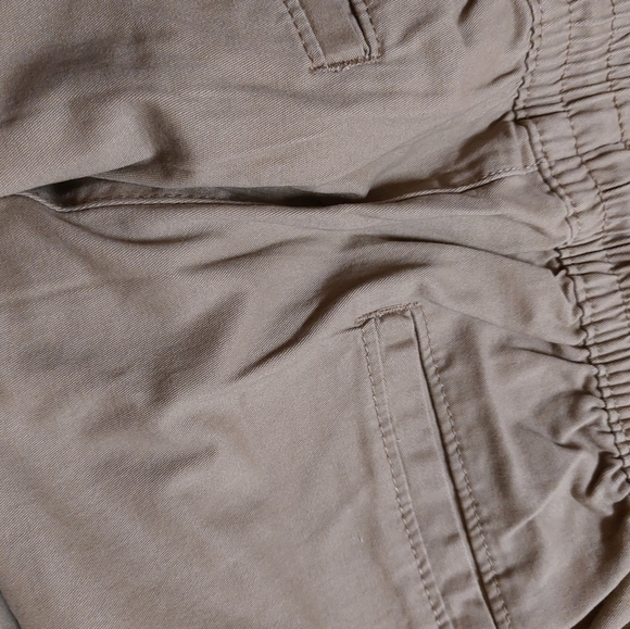 Khaki Cargo Joggers - Picture 2 of 4